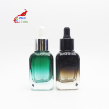 20ml 30ml 40ml custom color luxury heavy glass dropper bottle for essential oil perfume serum cosmetic packaging GB-174B